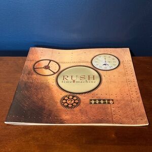 Rush Time Machine Tour Booklet 2010